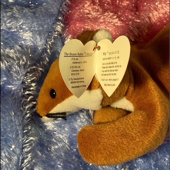 ๐4/$25๐ Sly Beanie Baby the Fox - Picture 8 of 11